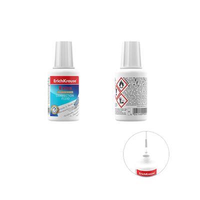Корректирующая жидкость с кисточкой ErichKrause® Extra, 20г